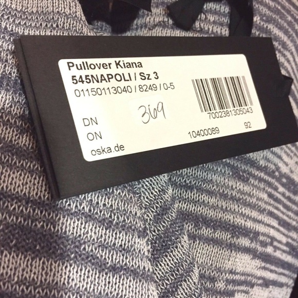 New With Tags OSKA Pullover KIANA 3 (L) - Picture 8 of 8